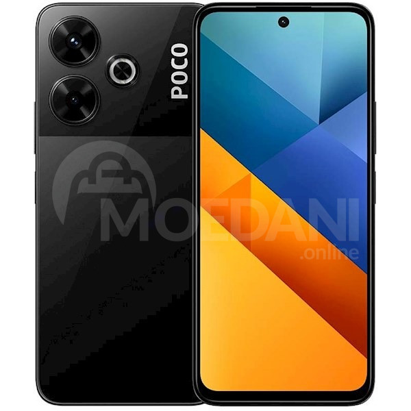 Xiaomi Poco M6 Global Version, 6GB, 128Gb, Dual Sim, LTE, Black Tbilisi - photo 1