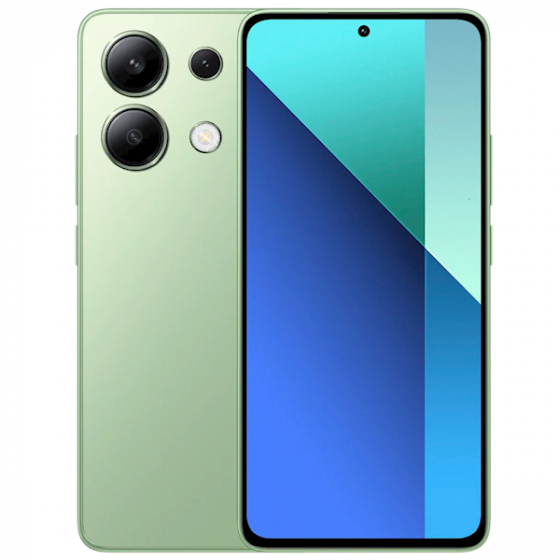 Xiaomi Redmi Note 13, Global Version, 6GB, 128Gb, Dual Sim, LTE, NFC, Mint Green თბილისი