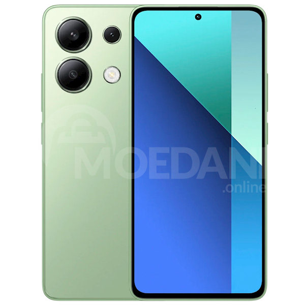 Xiaomi Redmi Note 13, Global Version, 6GB, 128Gb, Dual Sim, LTE, NFC, Mint Green Тбилиси - изображение 1