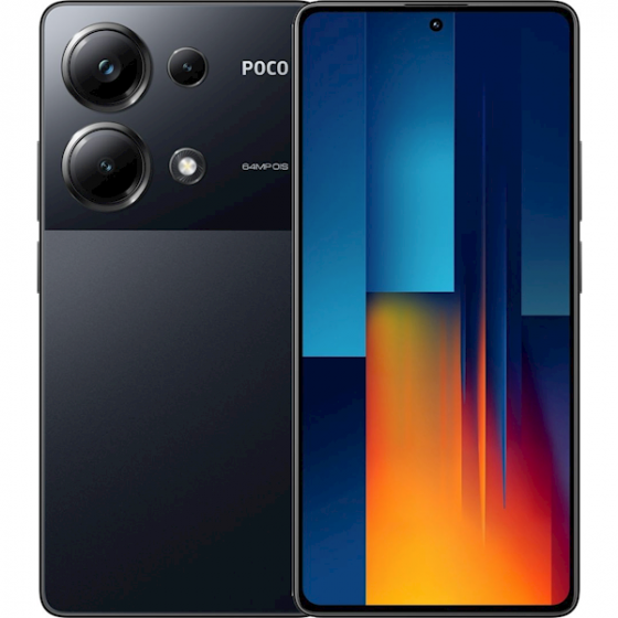 Poco M6 Pro Global Version, 12Gb, 512Gb, Dual Sim, LTE, NFC, Black თბილისი