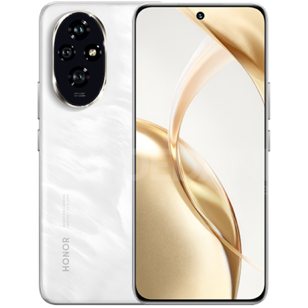 Honor 200, 8 GB, 256 Gb, Dual Sim + eSIM, 5G, NFC, Moonlight White თბილისი - photo 1