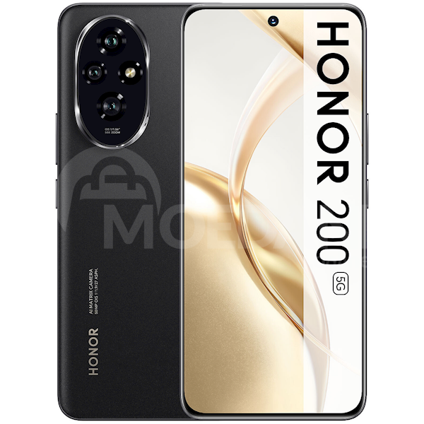 Honor 200, 8GB, 256Gb, Dual Sim + eSIM, 5G, NFC, Black Tbilisi - photo 1