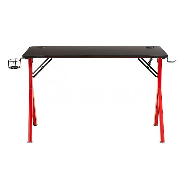 Allx TE-Y18 Gaming Table, Red/Black Tbilisi - photo 1