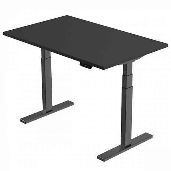 Электрический стол Brateck 3-Stage Dual Motor Sit-Stand Desk M09-23D Черный Тбилиси