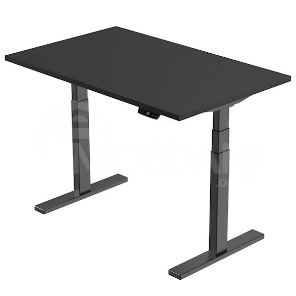 Электрический стол Brateck 3-Stage Dual Motor Sit-Stand Desk M09-23D Черный Тбилиси - изображение 1