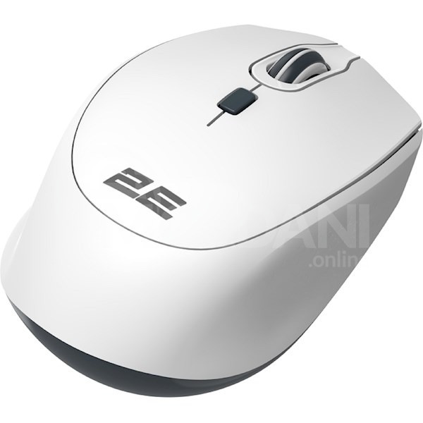 2E 2E-Mf220Ww, Wireless, USB, Mouse, White Тбилиси - изображение 2