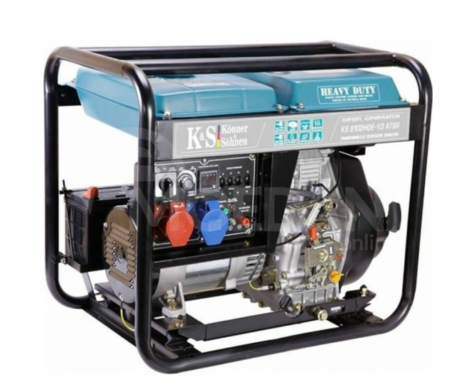 Генератор Konner&Sohnen KS 8102Hde 1/3 Atsr (230/400 V, 6.5 KW Тбилиси - изображение 4