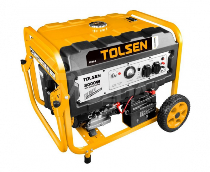 Генератор Tolsen Tol1764-79993 (8000 W Тбилиси - изображение 1