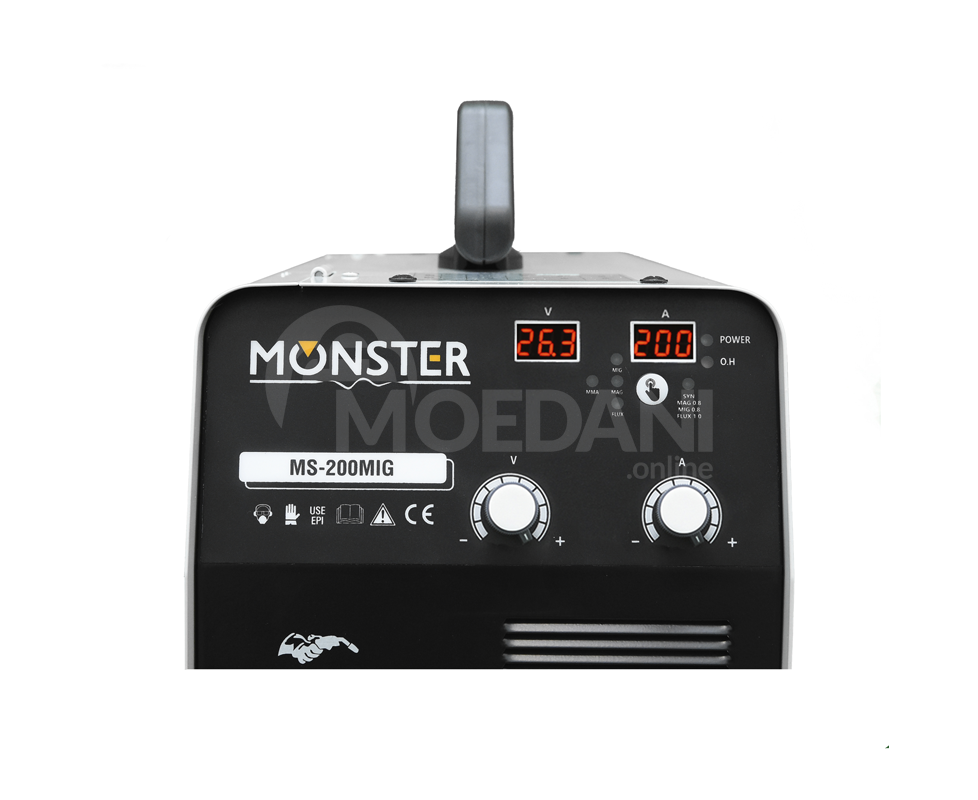 Welding machine Monster MS-200Mig (200 A) Tbilisi - photo 4