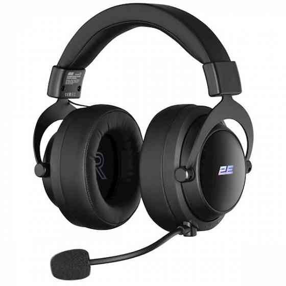 Наушники 2E Hg360Bk-WL, Gaming Headset, Wireless, USB, 3.5mm Tbilisi