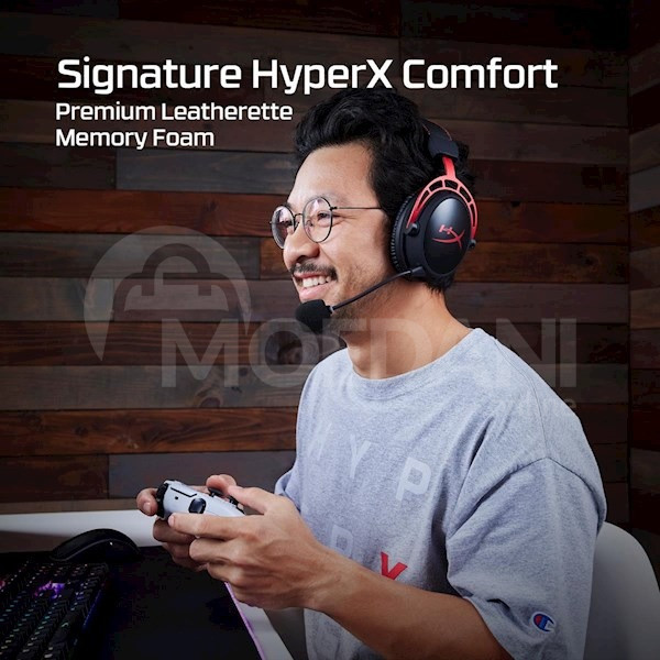 Наушники HyperX 4P5L1Am Cloud Alpha, Gaming Headset, Wired, 3.5mm Тбилиси - изображение 5