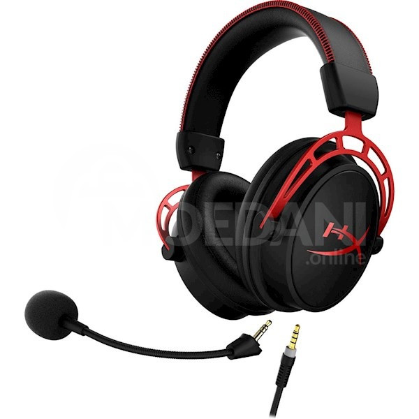 Наушники HyperX 4P5L1Am Cloud Alpha, Gaming Headset, Wired, 3.5mm Тбилиси - изображение 1