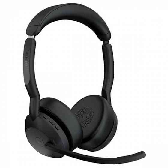 Наушники Jabra 25599-999-999 Evolve2 55, Link380a MS Stereo, Headset, Wireless, Bluetooth, USB Тбилиси