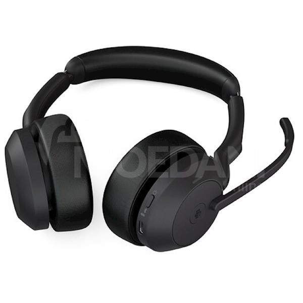 ყურსასმენები Jabra 25599-999-999 Evolve2 55, Link380a MS სტერეო, ყურსასმენი, უსადენო, Bluetooth, USB თბილისი - photo 6