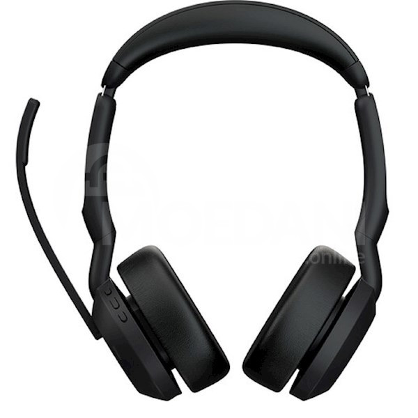 ყურსასმენები Jabra 25599-999-999 Evolve2 55, Link380a MS სტერეო, ყურსასმენი, უსადენო, Bluetooth, USB თბილისი - photo 3