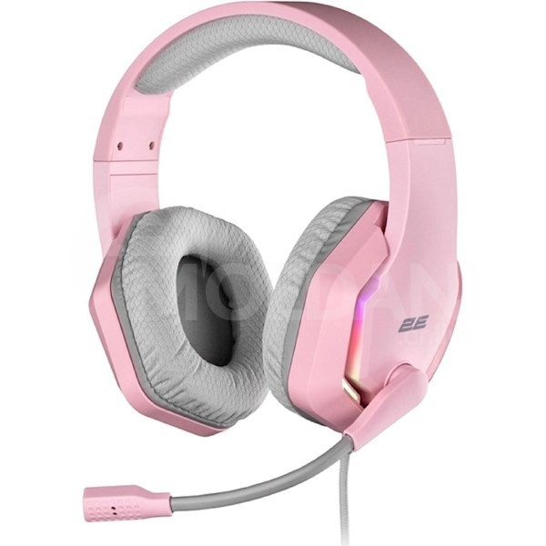 Наушники 2E Hg315 Gaming Headset, Wired, RGB, USB, Pink Тбилиси - изображение 2