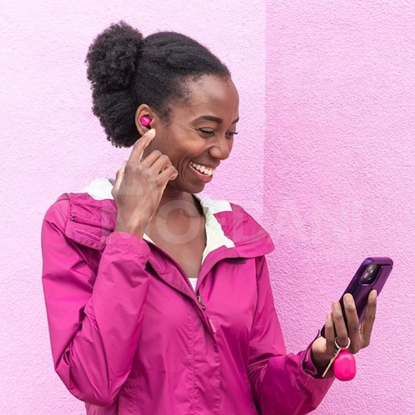 ყურსასმენები Jlab Ieuebjbminirpnk124, ყურსასმენები, უსადენო, Bluetooth, IP55, ვარდისფერი თბილისი - photo 4