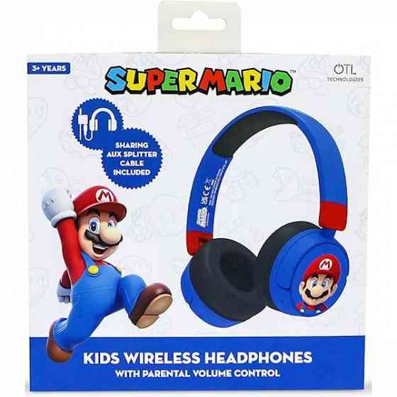 Наушники OTL Sm1001 Super Mario, Headset, Wireless, Bluetooth თბილისი