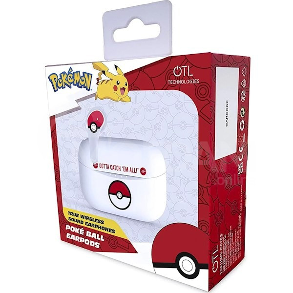 ყურსასმენები OTL Pk0860 Pokemon Poke Ball, ყურსასმენები, უსადენო, Bluetooth თბილისი - photo 4