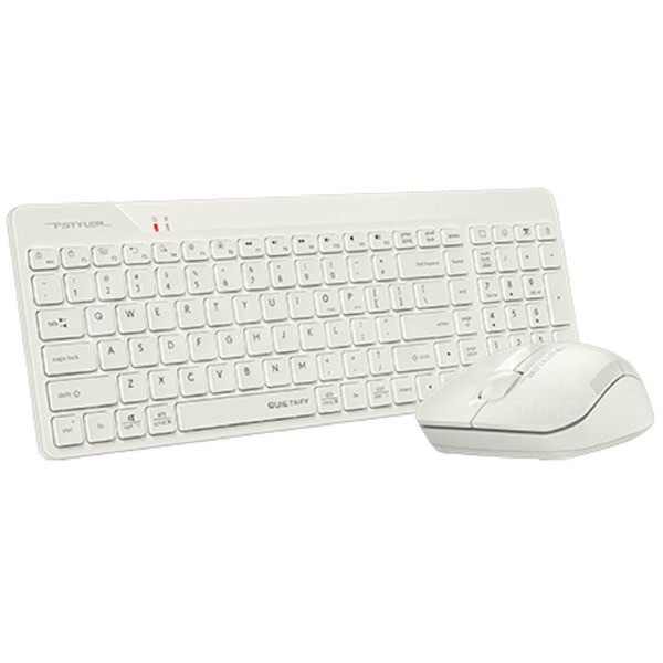 Keyboard and mouse A4Tech Fstyler Fg2300 Air2, Wireless, USB, Beige Tbilisi - photo 2