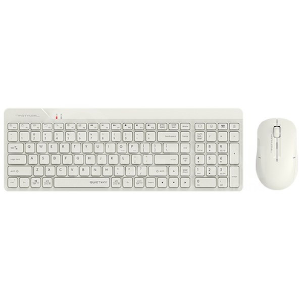 Keyboard and mouse A4Tech Fstyler Fg2300 Air2, Wireless, USB, Beige Tbilisi - photo 1