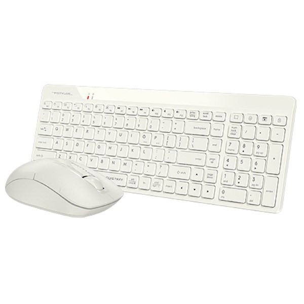 Keyboard and mouse A4Tech Fstyler Fg2300 Air2, Wireless, USB, Beige Tbilisi - photo 3