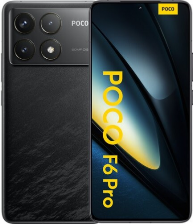 Xiaomi Poco F6 Pro (Global version) 12Gb/512Gb Dual sim LTE - Black თბილისი