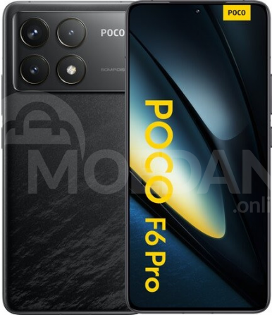 Xiaomi Poco F6 Pro (Global version) 12Gb/512Gb Dual sim LTE - Black Тбилиси - изображение 1