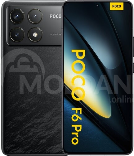 Xiaomi Poco F6 Pro (Global version) 12Gb/512Gb Dual sim LTE - Black Тбилиси - изображение 1