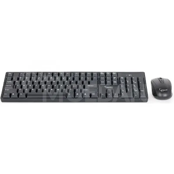 Keyboard and mouse Gembird KBS-W-01, Wireless, USB Tbilisi - photo 1