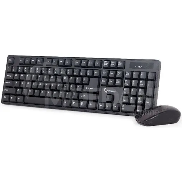 Keyboard and mouse Gembird KBS-W-01, Wireless, USB Tbilisi - photo 2