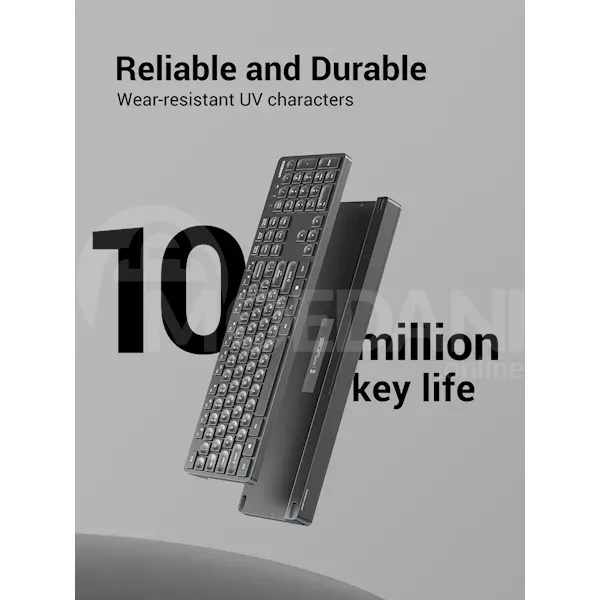 კლავიატურა და მაუსი Ugreen Mk004 (15104), უსადენო, USB თბილისი - photo 5