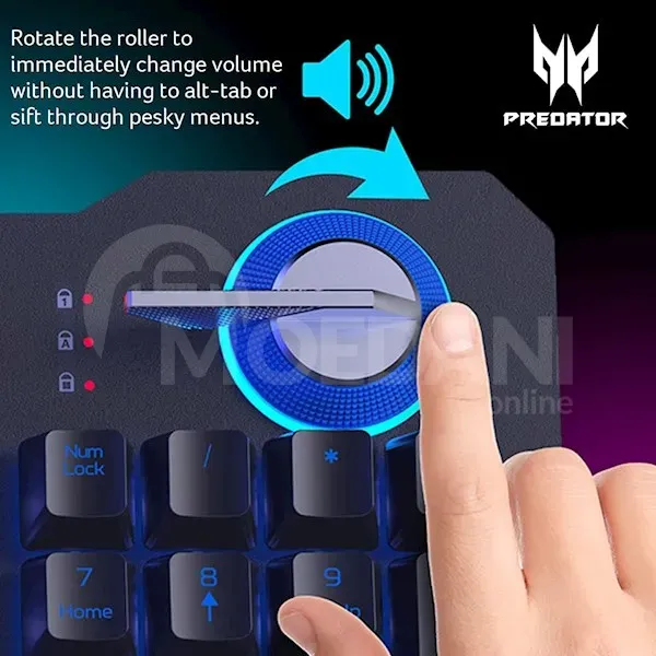 Keyboard Acer GP.Kbd11.01N Predator Aethon 700, Wired, RGB, USB Tbilisi - photo 4