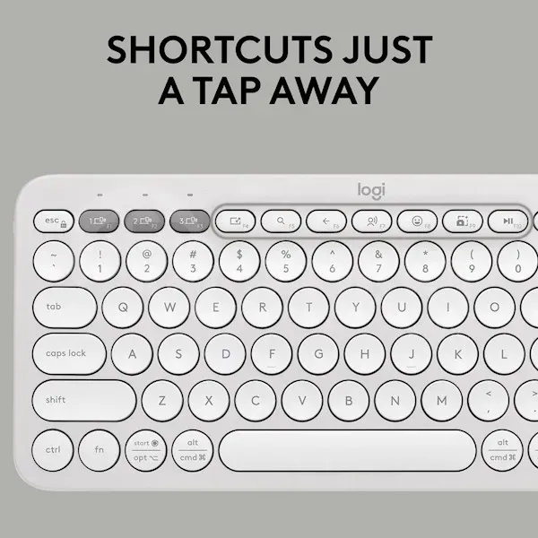 კლავიატურა Logitech L920-011852 Pebble Keys 2 K380S, უსადენო, Bluetooth თბილისი - photo 3