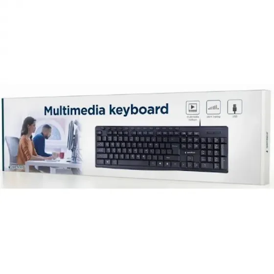 Клавиатура Gembird KB-UM-107, Wired, USB Тбилиси