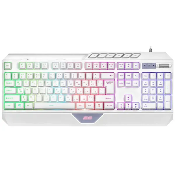 Keyboard 2E Kg315Uwt, Wired, RGB, USB Tbilisi - photo 1