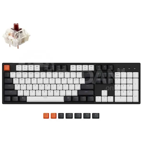 Keychron Keychron C2A3, Wired, USB Tbilisi - photo 3