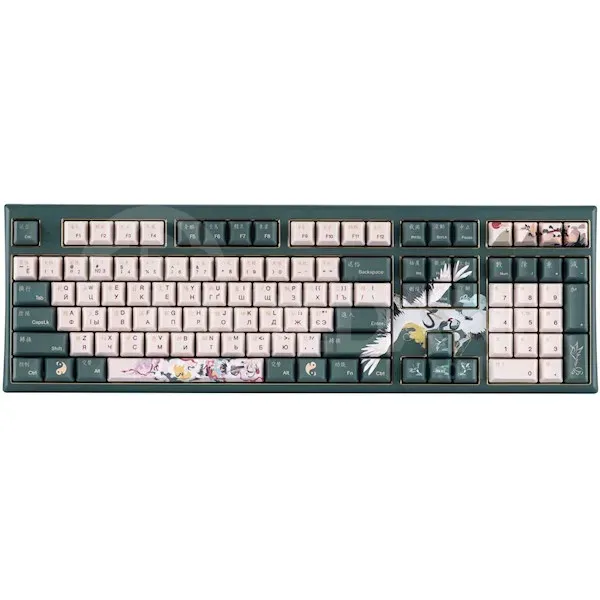 Клавиатура Varmilo Lure Vbm108 Crane, EC V2 Rose, Wired, USB Тбилиси - изображение 1