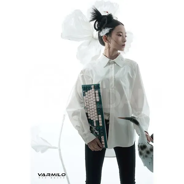 Keyboard Varmilo Lure Vbm108 Crane, EC V2 Rose, Wired, USB Tbilisi - photo 7