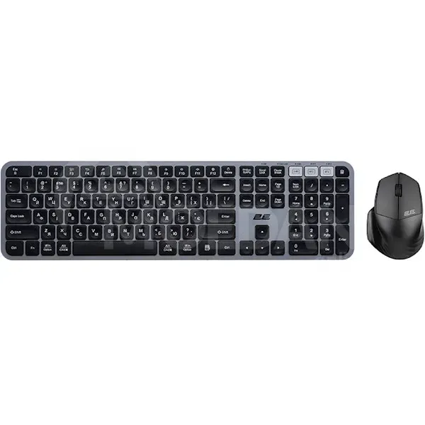კლავიატურა და მაუსი 2E 2E-Mk440Wbgr, უსადენო, Bluetooth, USB თბილისი - photo 1