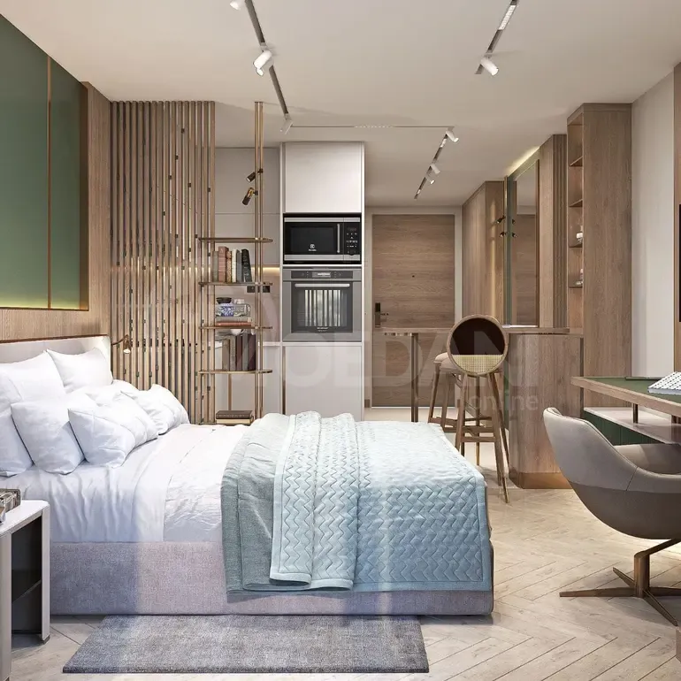 Продам 1-комн. квартиру 32м² 3/14 эт. Батуми - изображение 2