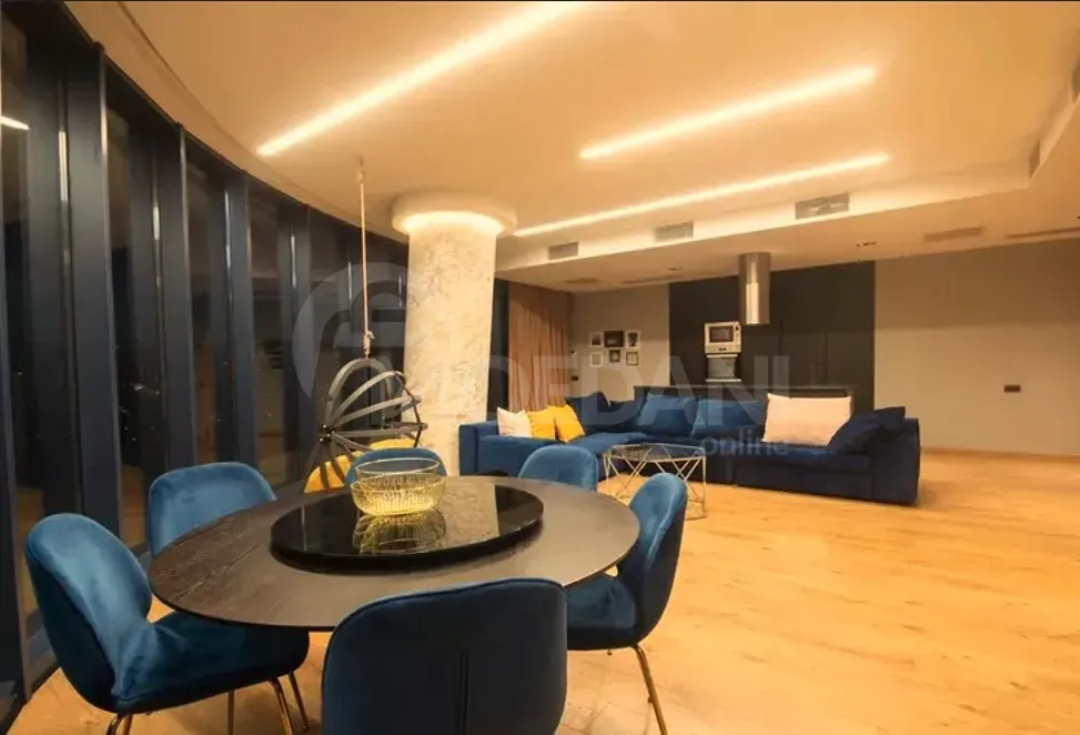 ქირავდება 3 ოთახიანი ბინა 128მ² 24/32 სართ თბილისი - photo 2