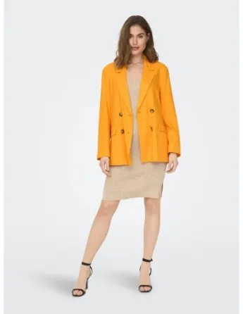 Only - Onlludo Linen Blazer OTW 15281200 Apricot თბილისი