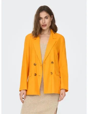 Only - Onlludo Linen Blazer OTW 15281200 Apricot თბილისი