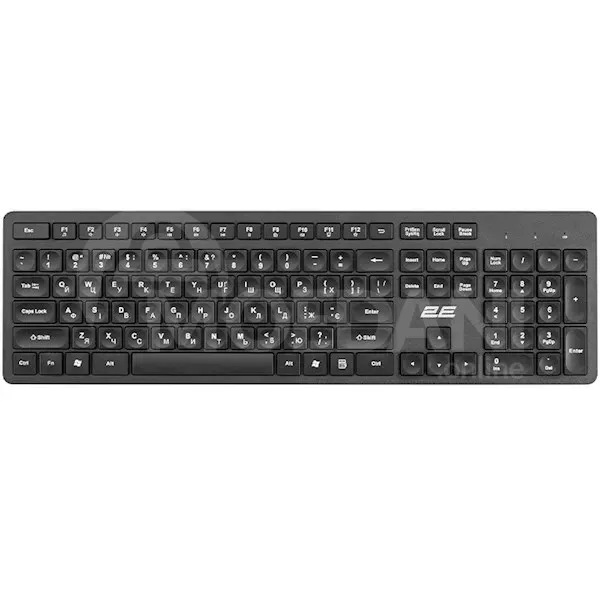 Keyboard 2E 2E-Ks260Wb, Wireless, USB Tbilisi - photo 1