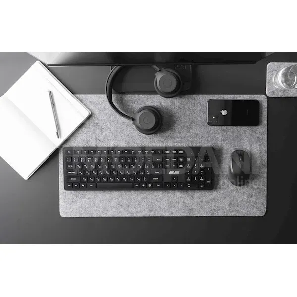 Keyboard 2E 2E-Ks260Wb, Wireless, USB Tbilisi - photo 3