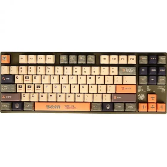 Клавиатура Varmilo Vea87 Warrior-Soar, TTC Speed Gold, Wired, USB Tbilisi