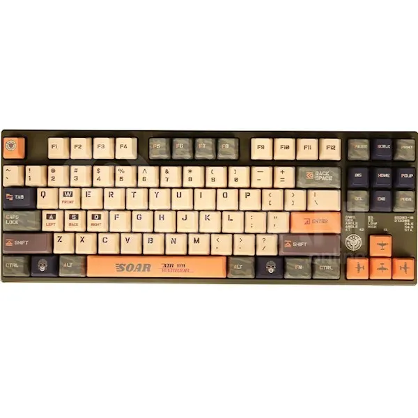 Клавиатура Varmilo Vea87 Warrior-Soar, TTC Speed Gold, Wired, USB Тбилиси - изображение 1