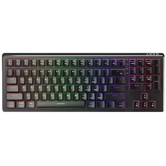 Клавиатура 1STPlayer Ga87(RGB)-BK-RED/SW, Wired, RGB, USB Тбилиси