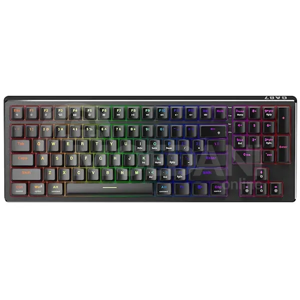 კლავიატურა 1STPlayer Ga87(RGB)-BK-RED/SW, სადენიანი, RGB, USB თბილისი - photo 1